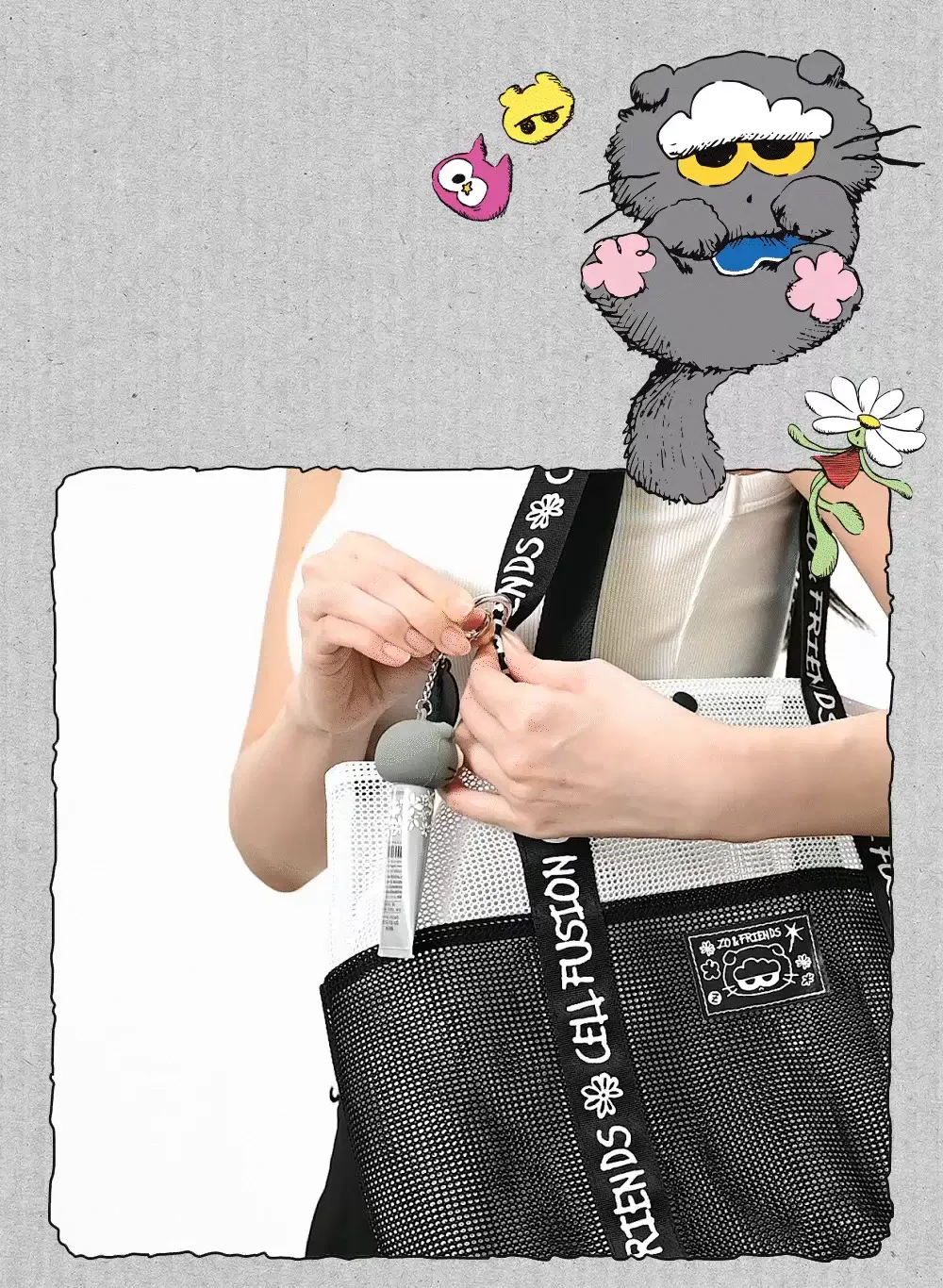 [맑은톤밀착썬/조앤프렌즈 콜라보] 셀퓨전씨 잡티 토닝 썬스크린 35ml 더블 기획 (+10ml+조앤프렌즈 캡 키링) 상세페이지 5